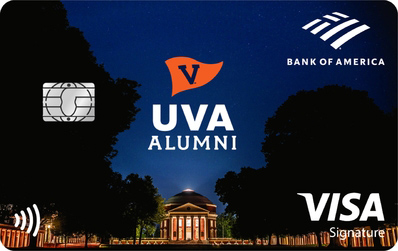 The UVA Alumni Association Customized Cash Rewards credit card