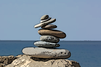 Meditation Rock Stack image