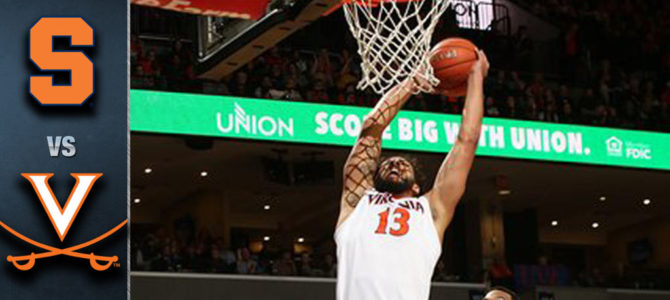 UVA vs. Syracuse Basketball Game Watch