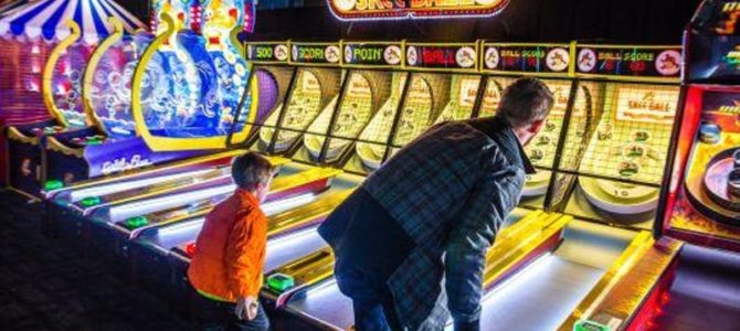 Unwind after work with wings and games at Dave and Busters
