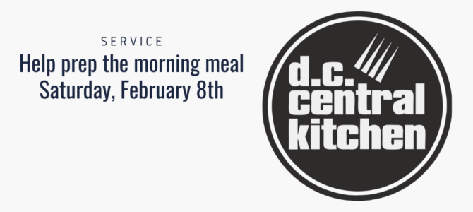 Put on your chef’s apron and volunteer with DC Central Kitchen!