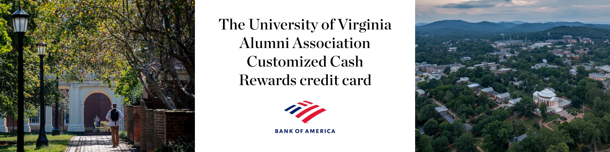 The University of Virginia Alumni Association Customized Cash Rewards credit card