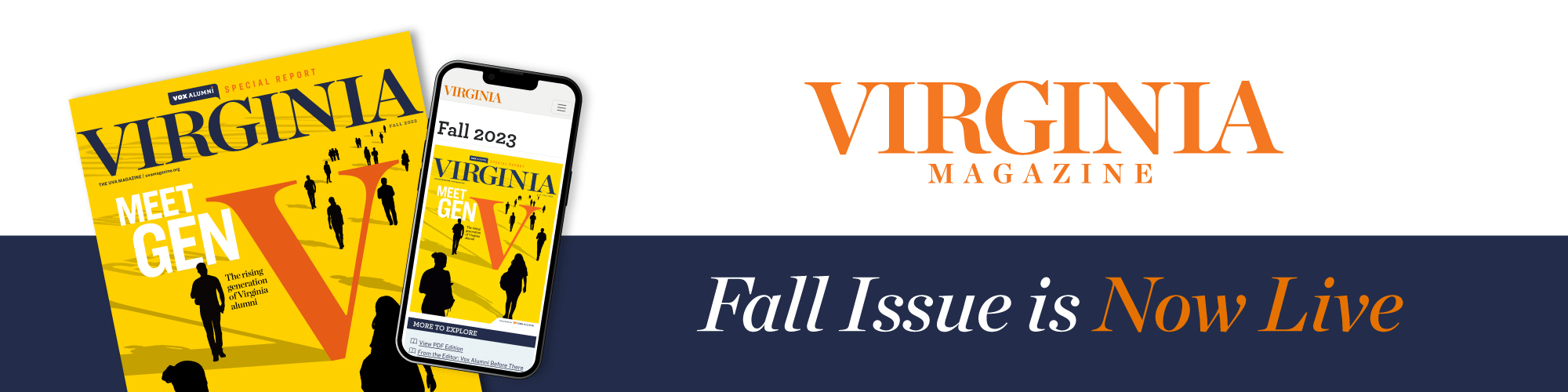 The Fall 2023 Issue of Virginia Magazine is here!