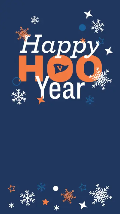 Instagram story template: Happy Hoo Year